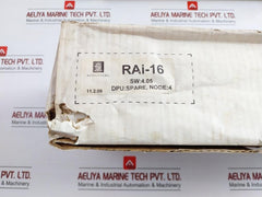Remote Analogue Input Module Rai-16 Kongsberg 6200378