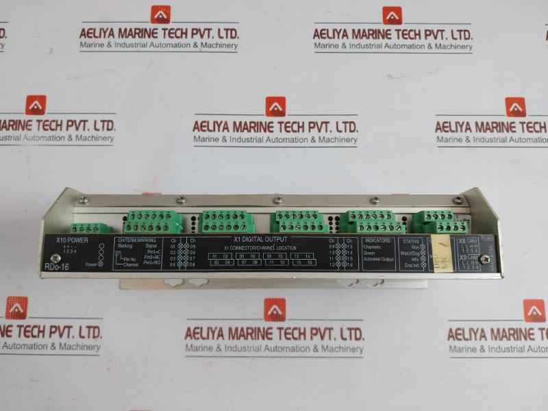 Remote Digital Output Module 8100155 Kongsberg Rdo-16