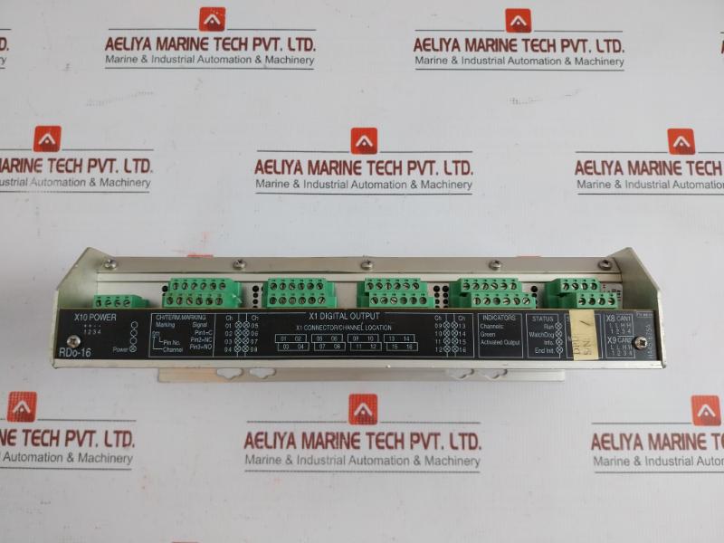 Remote Digital Output Module 8100155 Kongsberg Rdo-16