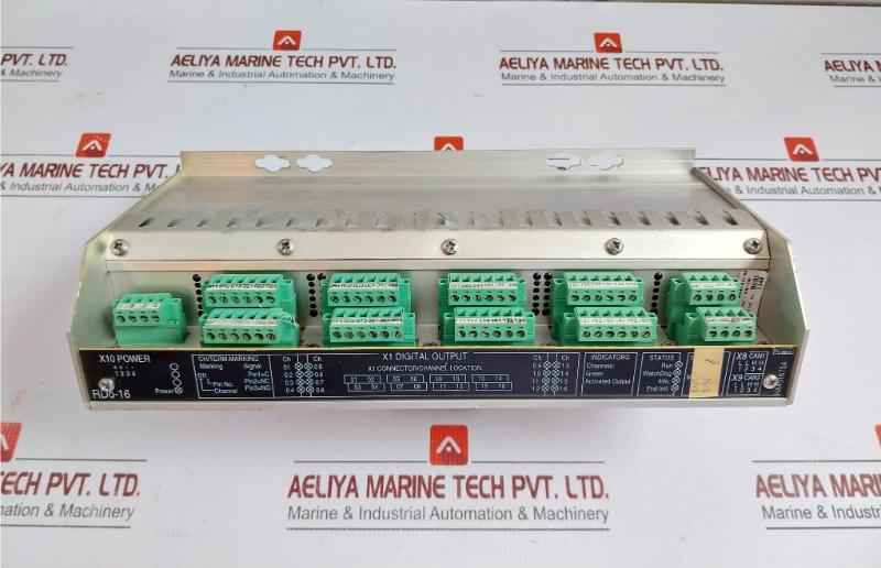 Remote Digital Output Module 8100155 Kongsberg Rdo-16
