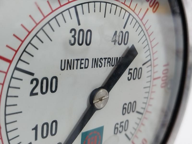 Remote Reading Temperature Gauge United Instrument 50-650˚C Sku:199833