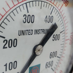 Remote Reading Temperature Gauge United Instrument 50-650˚C Sku:199833