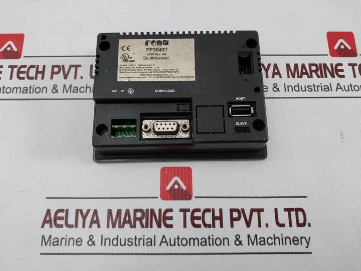 Renu Electronics Fp3043T Hmi Display Panel 24V Ci 2815321328 (Not Working)