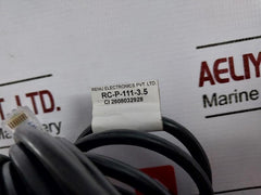 Renu Electronics Pzm-720-24-b Operator Interface Panel W/ Mounting Hardware Set