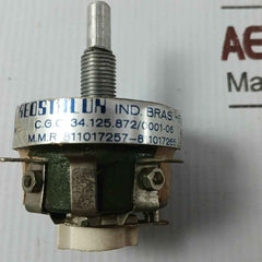 Reostalur 500 Ohm Wire Wound Rheostat