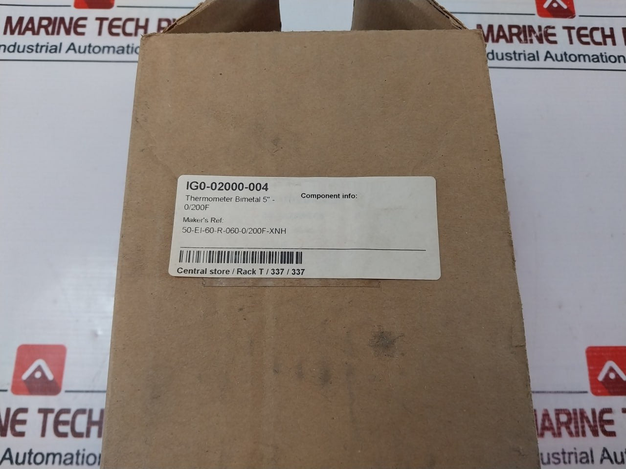 Reotemp Ig0-02000-004 Thermometer Bimetal 5”
