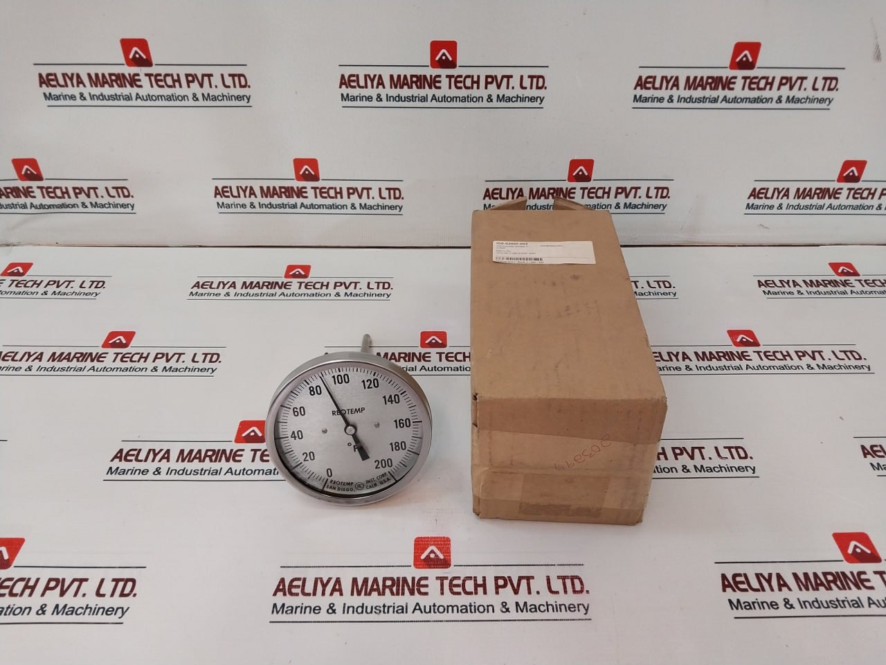 Reotemp Ig0-02000-004 Thermometer Bimetal 5”