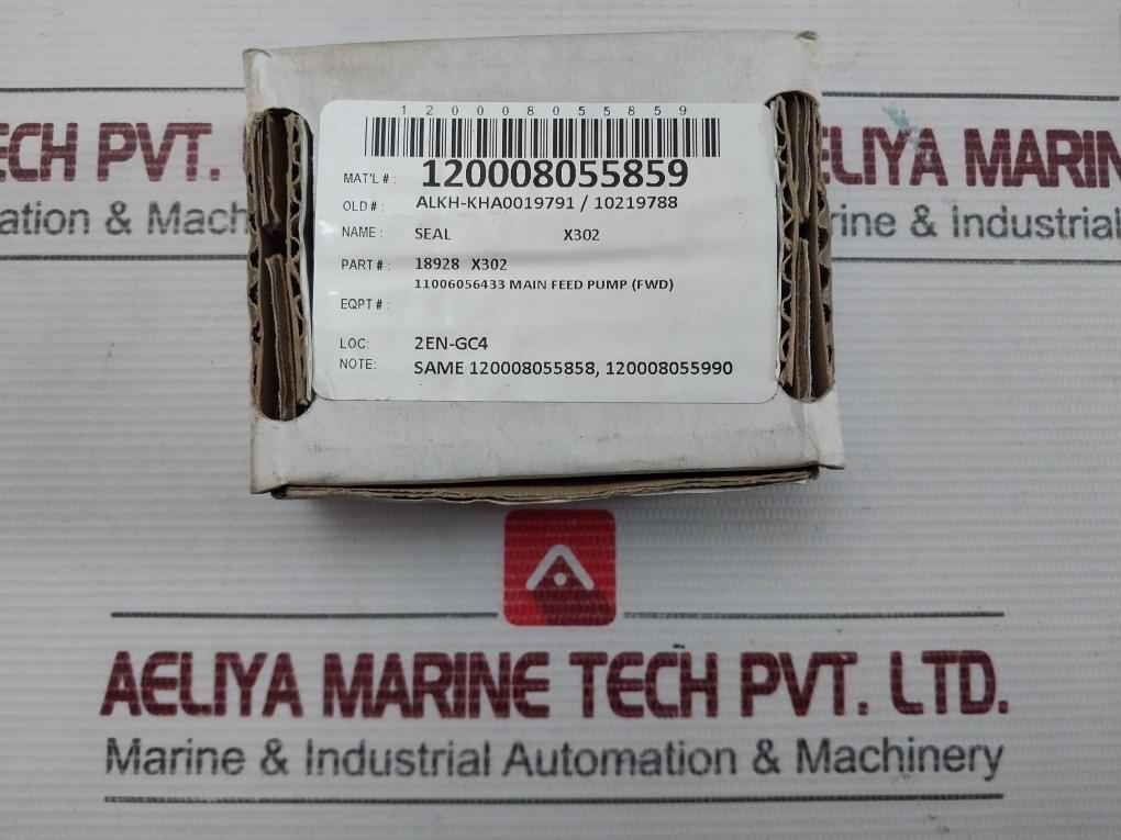 Replacement Seal For Main Feed Pump 18928 X302