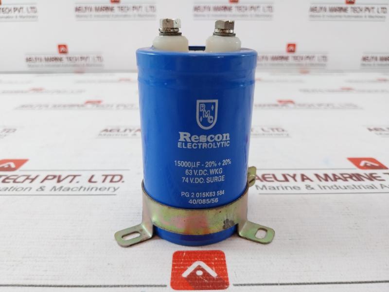 Rescon 63 V.Dc.Wkg Rmc Screw Terminal Capacitor 74V Dc Surge