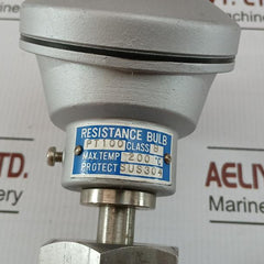 Resistance Bulb Pt100 Class: B