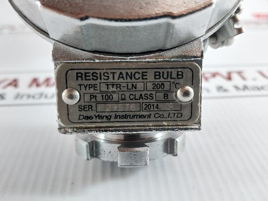 Resistance Temperature Detector Probe Ttr-ln Daeyang