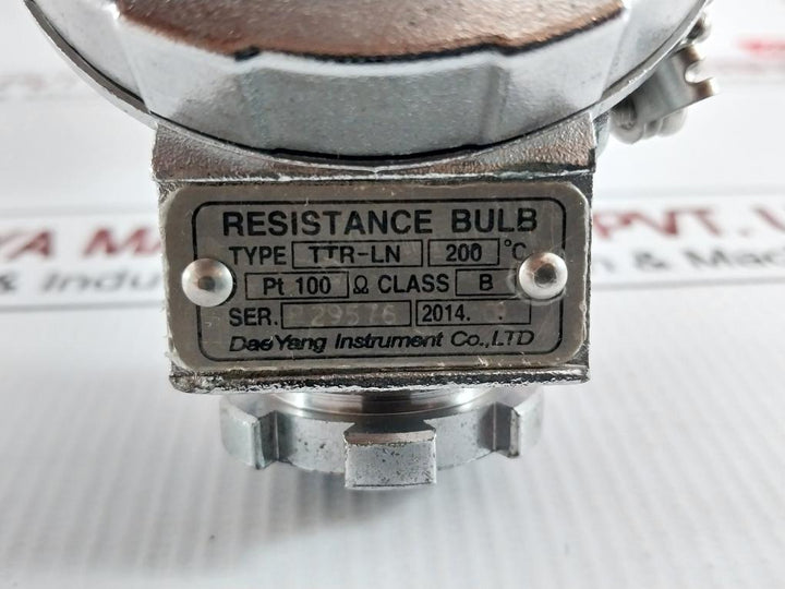 Resistance Temperature Detector Probe Ttr-ln Daeyang