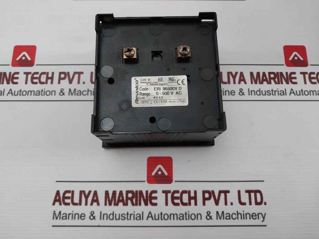 Revalco Eri 96 500V D Analog Voltmeter Panel Meter