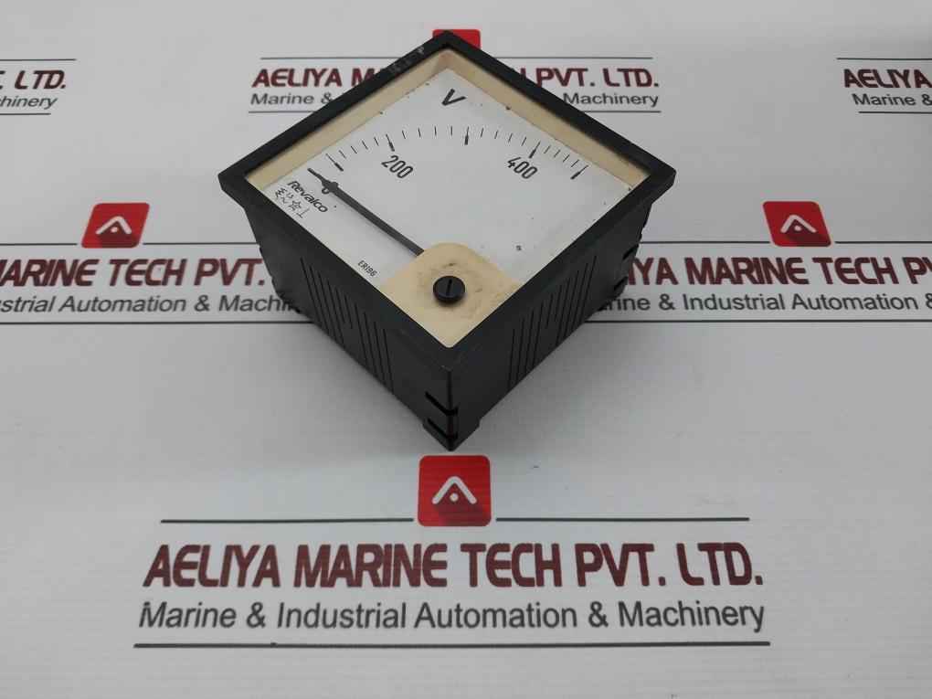 Revalco Eri 96 500V D Analog Voltmeter Panel Meter