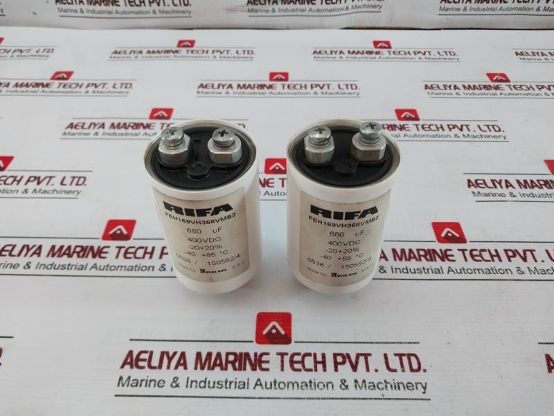 Revox Rifa Peh169Vh368Vmb2 Electrolytic Capacitor 400 Vdc 0538/150552/4 Pyb 7042