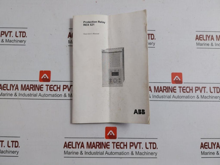 Rex521Ghhpsh07G Motor Protection Relay Abb
