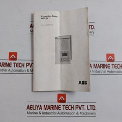 Rex521Ghhpsh07G Motor Protection Relay Abb
