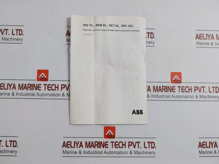 Rex521Ghhpsh07G Motor Protection Relay Abb