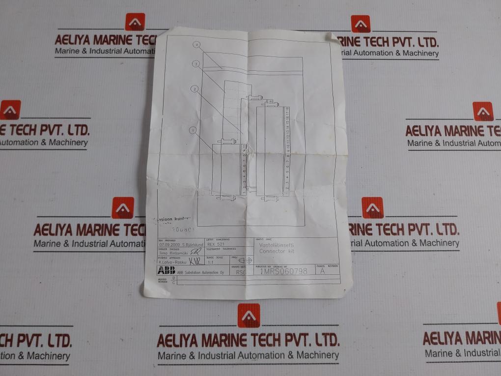 Rex521Ghhpsh07G Motor Protection Relay Abb