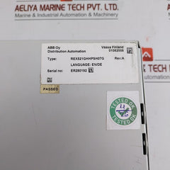 Rex521Ghhpsh07G Motor Protection Relay Abb