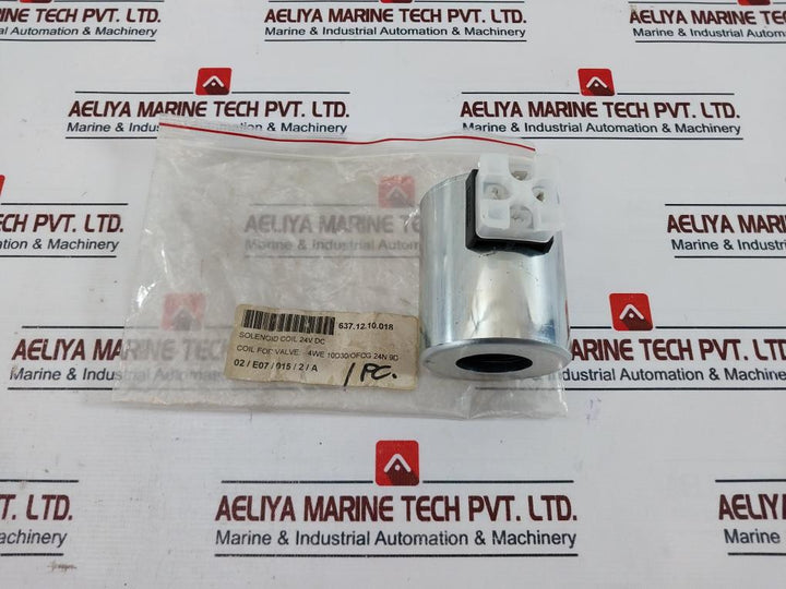 Rexroth 019793 K Solenoid Coil 24vdc 1.45a