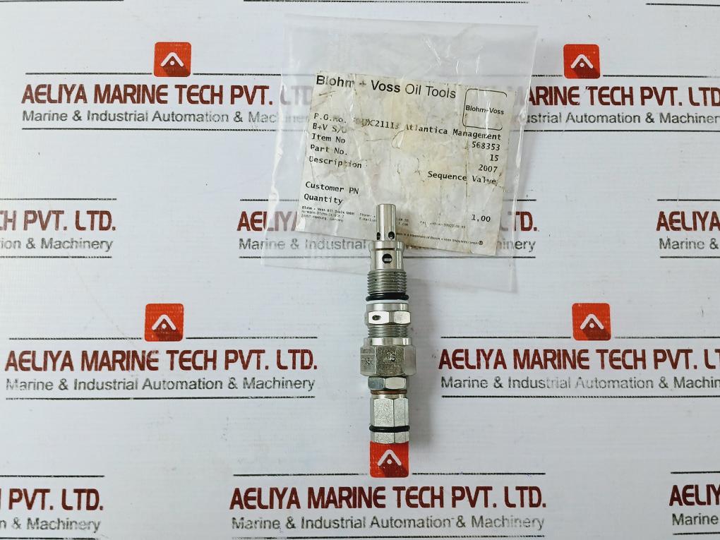 Rexroth 04112703 992000d Pressure Relief Valve