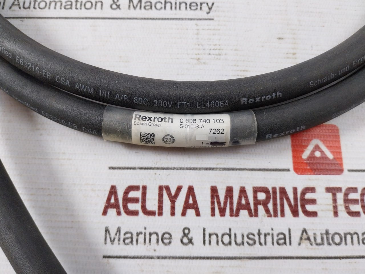 Rexroth 0 608 740 103 Screw &; Press-fit Cable Assembly 2-meter S-010-s-a