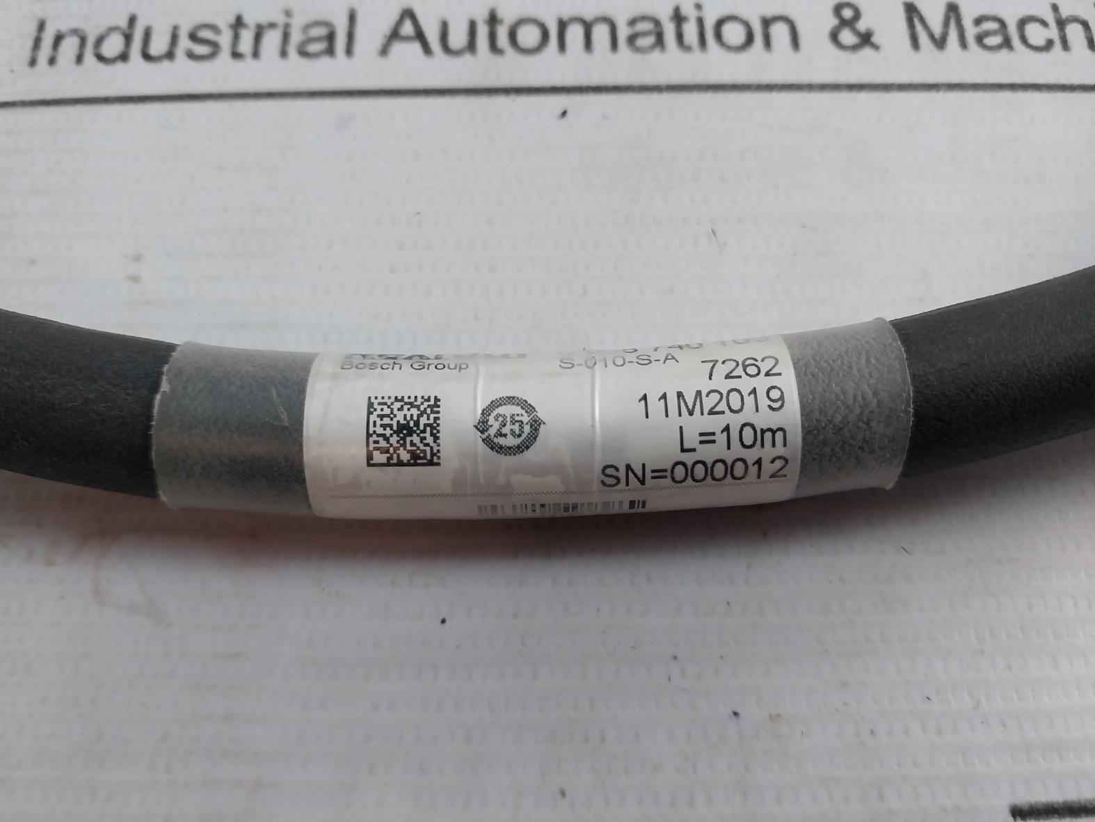 Rexroth 0 608 740 103 Connection Cable 2 Meter 11M2019 E63216-eb