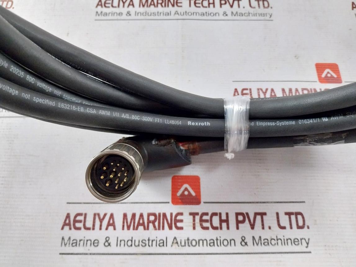 Rexroth 0 608 740 103 Connection Cable 5.5 Meter S-010-s-a