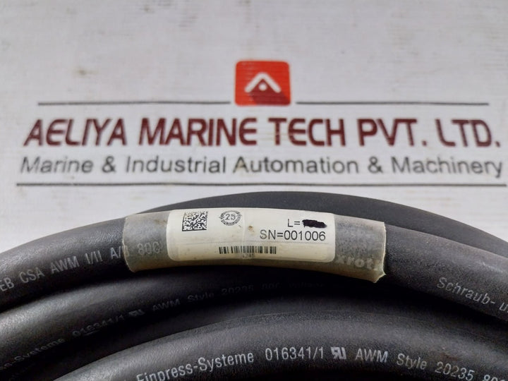 Rexroth 0 608 740 103 Connection Cable 5.5 Meter S-010-s-a