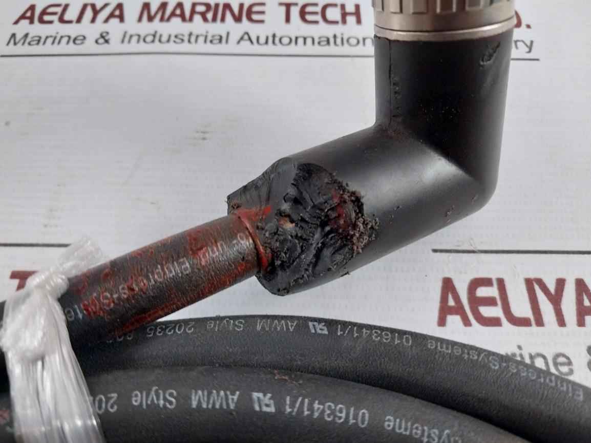 Rexroth 0 608 740 103 Connection Cable S-010-s-a, E63216-eb 4-meter 80C 300V