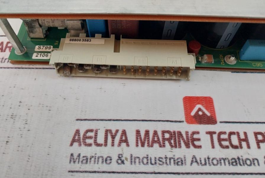 Rexroth 0 608 750 108 3-phase Servo Amplifier Module 330V 10A Dc Rev D