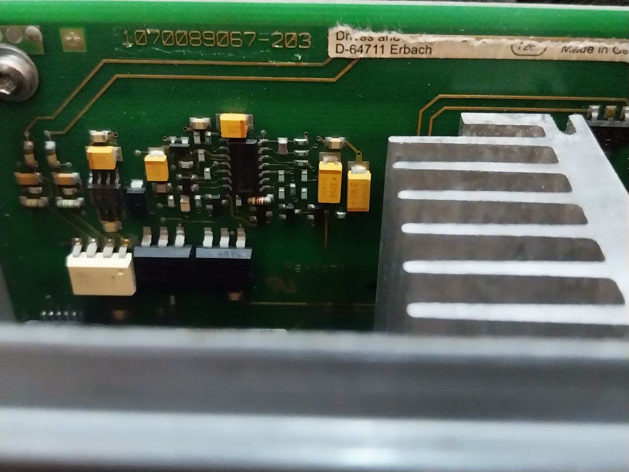 Rexroth 0 608 750 109-102 Vm310 Power Supply Module Ac 3x230v 6.3a