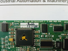 Rexroth 0 608 830 168 Plc Ethernet Module, Ver. 2.1