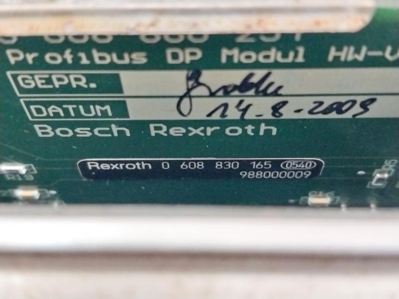 Rexroth 0 608 830 240 Communication Module, 5V-3.0A, 24V-2.0A