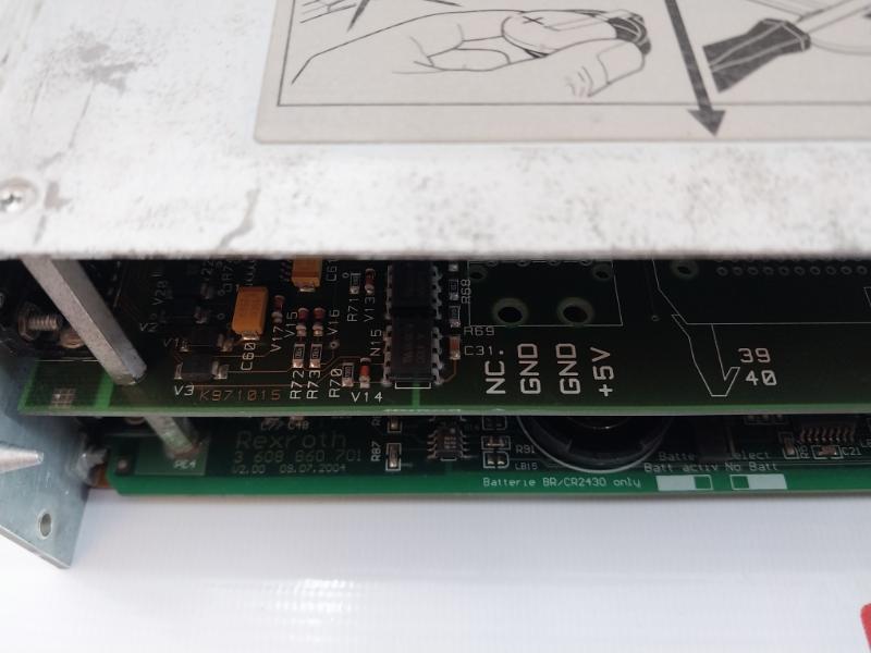 Rexroth 0 608 830 240 Communication Module, 5V-3.0A, 24V-2.0A