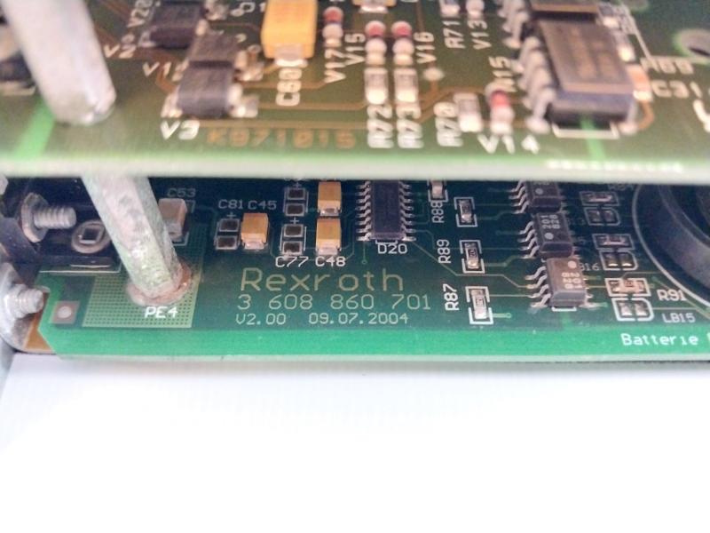 Rexroth 0 608 830 240 Communication Module, 5V-3.0A, 24V-2.0A