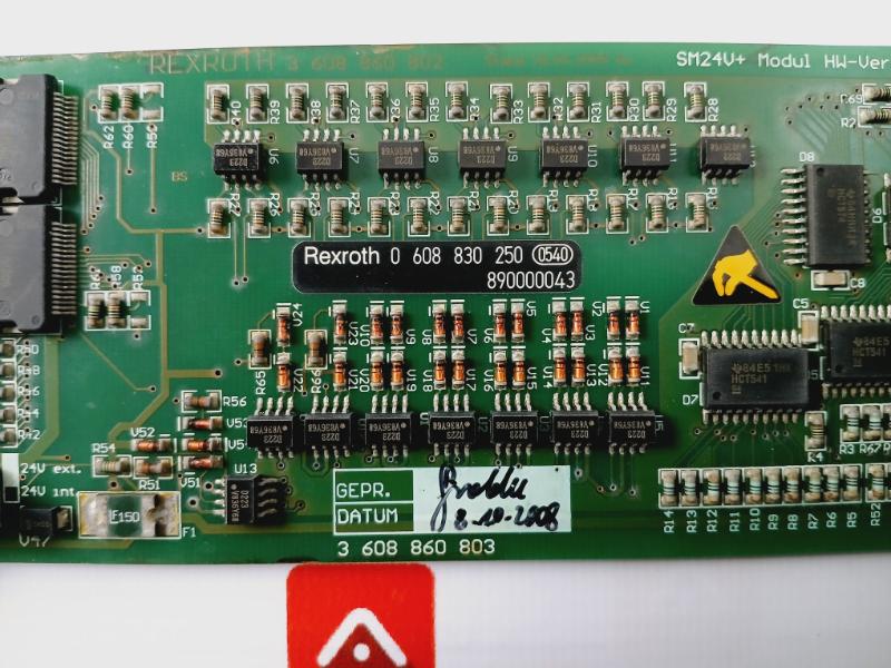 Rexroth 0 608 830 250 Plc Interface Module, 890000043