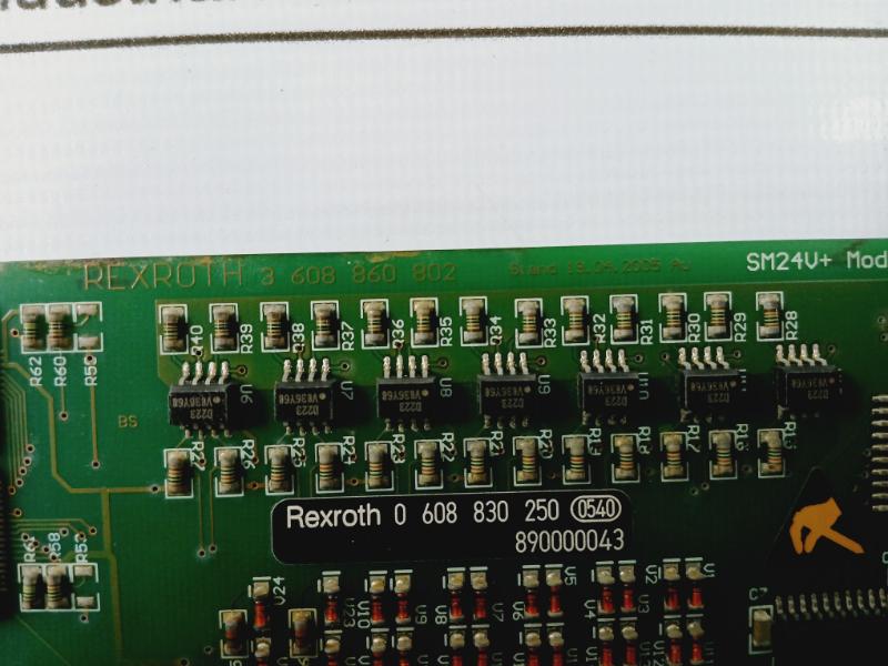 Rexroth 0 608 830 250 Plc Interface Module, 890000043