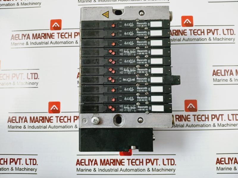 Rexroth 0 820 062 052 Solenoid Air Valve 8 Bar