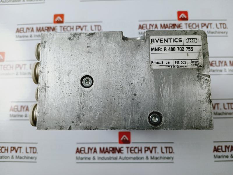 Rexroth 0 820 062 052 Solenoid Air Valve 8 Bar