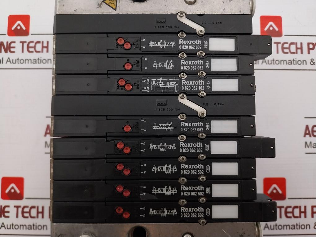 Rexroth 0 820 062 602 Solenoid Air Valve 8 Bar