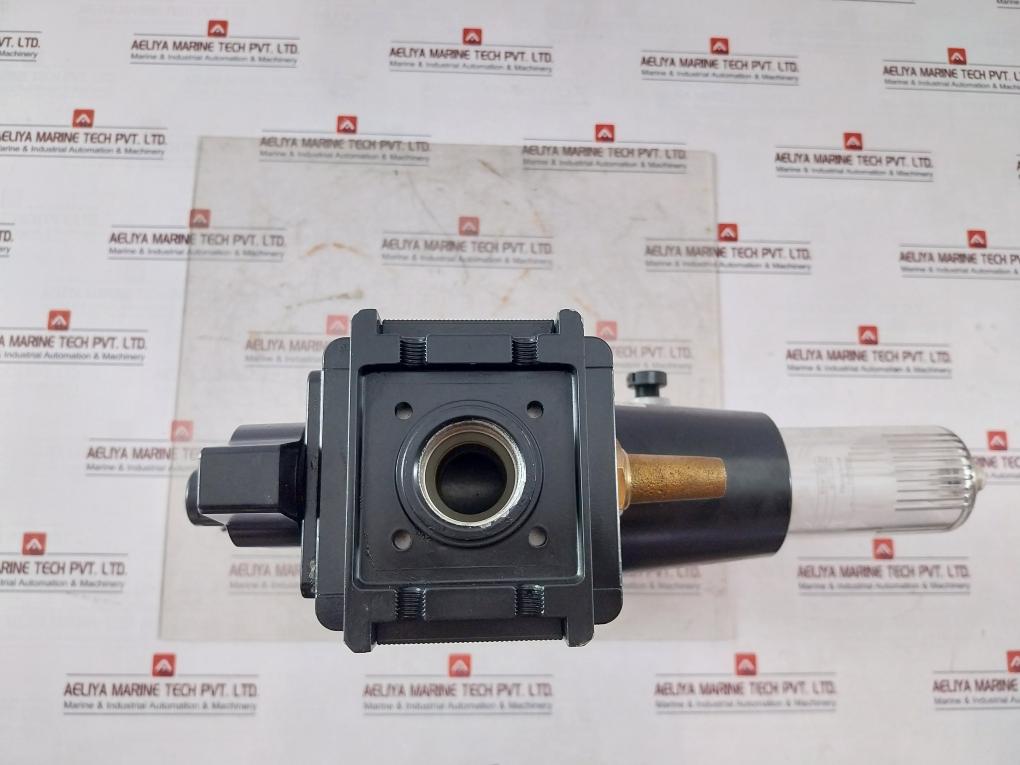 Rexroth 0821 100 103 Pneumatic Control Unit With Valve Regulator Switch 24Vdc