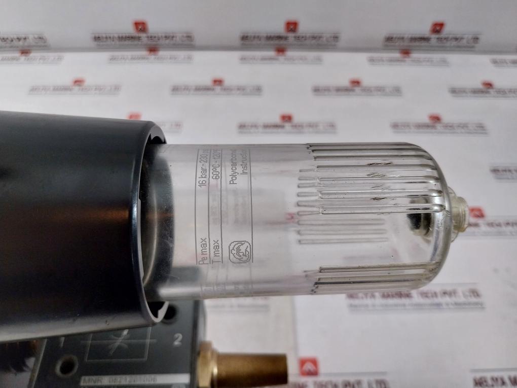 Rexroth 0821 100 103 Pneumatic Control Unit With Valve Regulator Switch 24Vdc