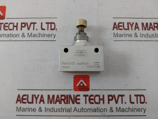 Rexroth 0821200005 Flow Control Valve 10 Bar