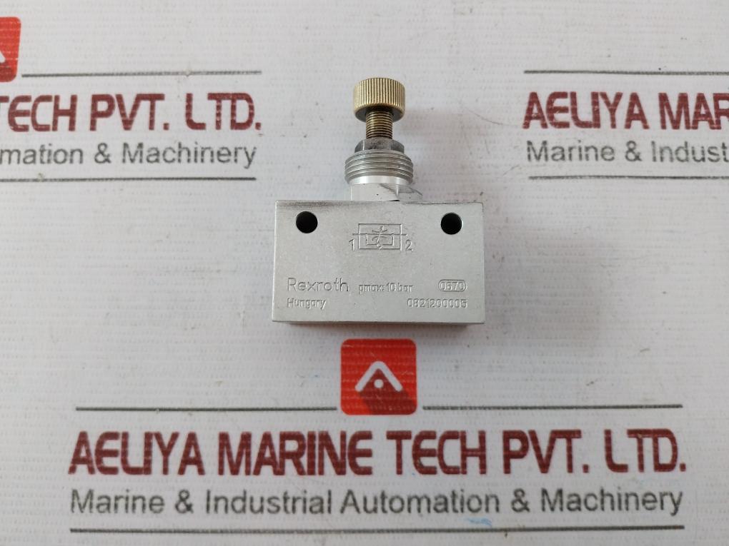 Rexroth 0821200005 Flow Control Valve 10 Bar
