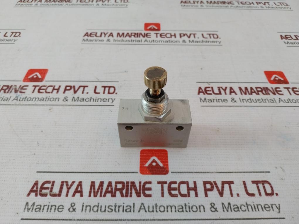 Rexroth 0821200005 Flow Control Valve 10 Bar