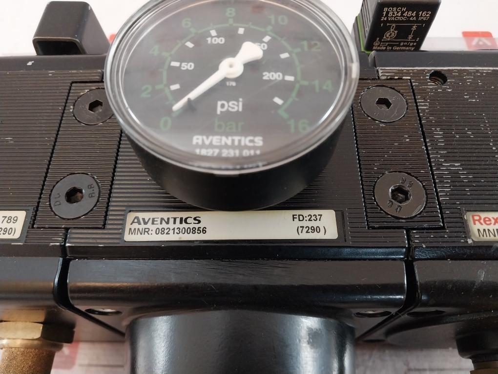 Rexroth 0821201006 Filter Pressure Regulator 0821300856, 0821300965, 0821300978