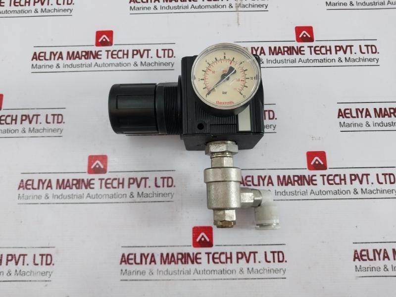 Rexroth 0821302501 Pressure Regulator 0-12 Bar 0-175 Psi