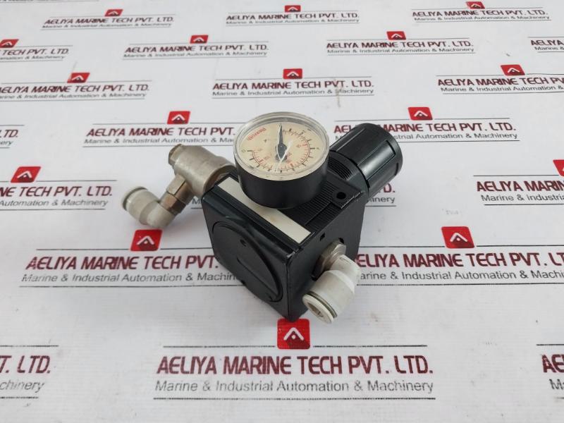 Rexroth 0821302501 Pressure Regulator 0-12 Bar 0-175 Psi